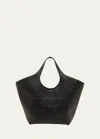 Balenciaga Black Calfskin Leather Mary Kate Tote In Black