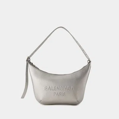 Balenciaga Mary Kate Sling Schultertasche -  - Leder - Silber In Silver