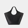 Balenciaga Black Calfskin Leather Mary Kate Tote In Black