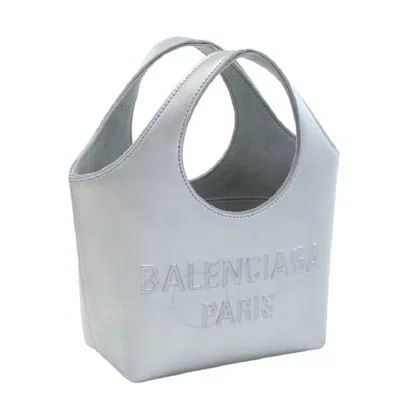 Balenciaga Mary-kate Xs Duall Handles Tote Bag In White