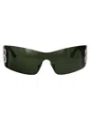 Balenciaga Mask Sunglasses Bb0359 S 006 In Green