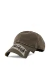 Balenciaga Cap Masking Tape In Green