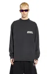 Balenciaga Oversized Logo-print Cotton-jersey T-shirt In Black