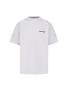 Balenciaga Oversized Logo-print Cotton-jersey T-shirt In White