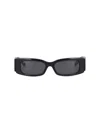 Balenciaga Dynasty Rectangle Sunglasses