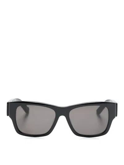 Balenciaga Max Sunglasses In Black