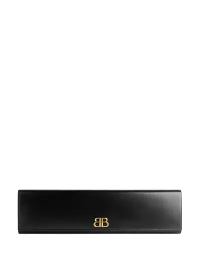 Balenciaga Verzierte Clutch In Black
