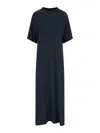 Balenciaga Cocoon Cotton Jersey Maxi Dress