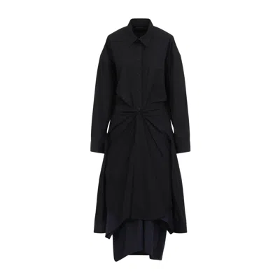 BALENCIAGA BALENCIAGA MAXI SHIRT DRESS