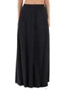Balenciaga Maxi Skirt In Black