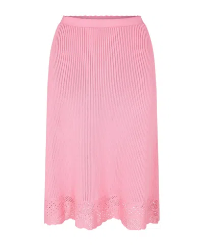 Balenciaga Maxi Skirt In Pink