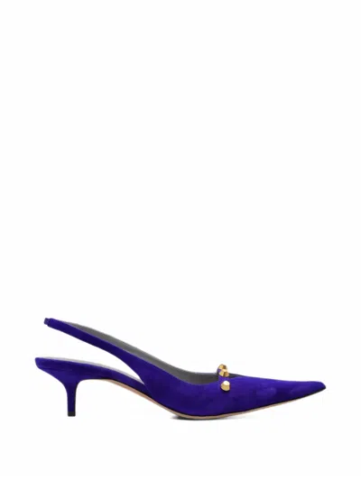 Balenciaga M.city Stud-embellished Pumps In Animal Print