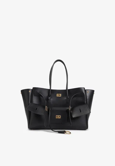 Balenciaga Medium Bel Air Carry All Tote Bag In Black