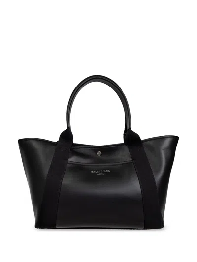 Balenciaga Medium Biarritz Tote Bag In Black