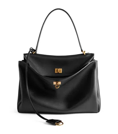 BALENCIAGA MEDIUM CALFSKIN RODEO SHOULDER BAG