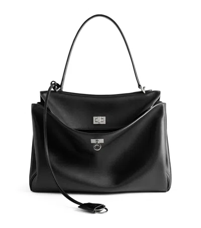 BALENCIAGA MEDIUM CALFSKIN RODEO SHOULDER BAG