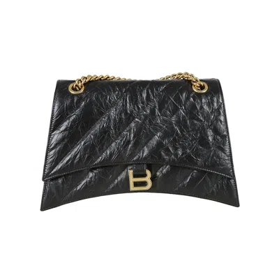 BALENCIAGA BALENCIAGA MEDIUM CRUSH SHOULDER BAG