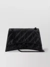 Balenciaga Medium Crush Shoulder Bag With Envelope Flap