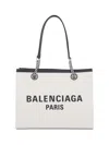 Balenciaga Mini Duty Free Canvas Tote Handbag