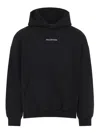 Balenciaga Relaxed-fit Cotton Hooded Sweatshirt With Design