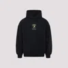 Balenciaga Lamborgini Medium Fit Hoodie In Black