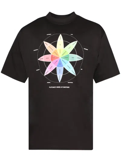 Balenciaga Medium-fit T-shirt In Black