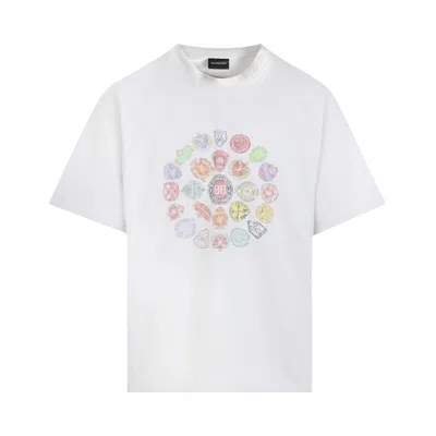 Pre-owned Balenciaga Medium Fit T-shirt 'dirty White' | Men's Size M