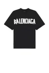 Balenciaga Topwear In Faded Black & Silver