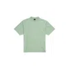 Balenciaga Back Reflective T-shirt Medium Fit In Sage Green In Green