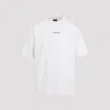 Balenciaga Medium Fit Tshirt In Light Hther Gr Black