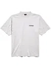 Balenciaga Oversized Logo-print Cotton-jersey T-shirt In White