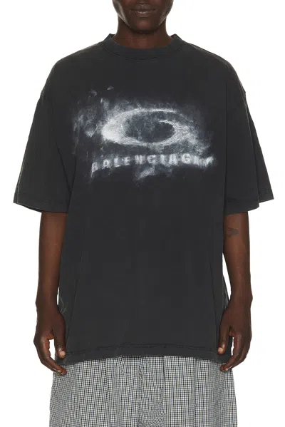 Balenciaga Medium Fit Loop Sports Icon Graphic T-shirt In Multi