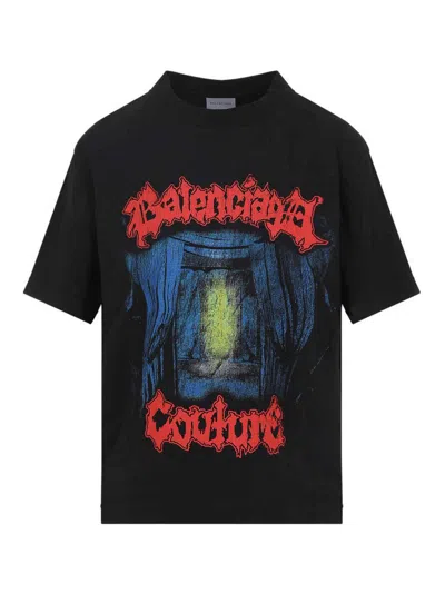 BALENCIAGA MEDIUM FIT T-SHIRT