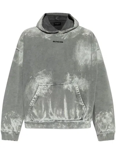 Balenciaga Medium Fit Urban Hoodie In Multicolor