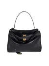 Balenciaga Women Medium Rodeo Handbag In Black