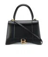 Balenciaga Medium Hourglass Tote Bag In Black