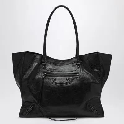 Balenciaga Medium Le City Black Tote Bag