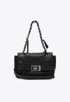Balenciaga Black Modu Flap Medium Chain Bag