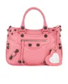 Balenciaga Nappa Leather Neo Cagole S Bag In Pink