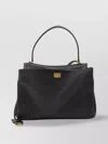 Balenciaga Medium Rodeo Bag With Antique Gold Hardware In Black