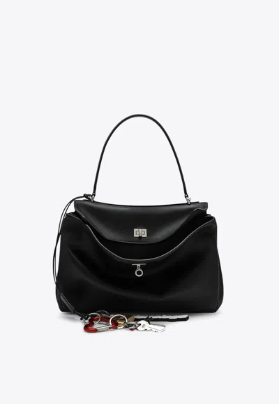 Balenciaga Medium Rodeo Calf Leather Tote Bag