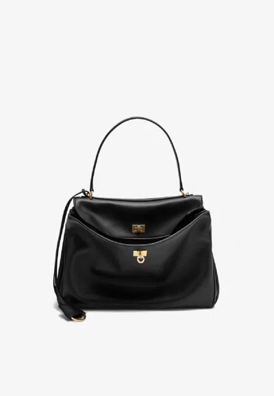 BALENCIAGA MEDIUM RODEO CALFSKIN SHOULDER BAG