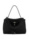Balenciaga Medium Handbag Rodeo Shoulder Bag In Black