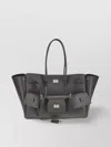 Balenciaga Medium Shoulder Bag Bel Air In Black