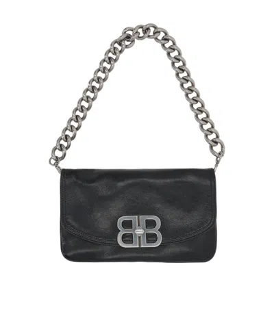 BALENCIAGA BALENCIAGA FLAP BB SOFT MEDIUM SHOULDER BAG