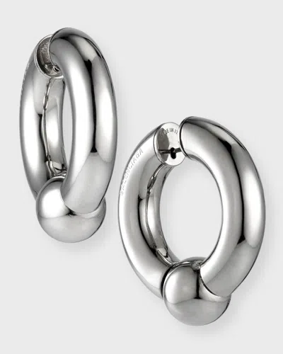 Balenciaga Mega Earrings P In Metallic