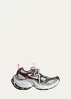 Balenciaga 10xl Low-top Sneakers In Wht/blk/red