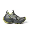 Balenciaga Men's 10xl Sneakers In Grey/yellow