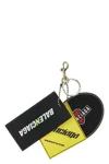 Balenciaga Men '3 Tags' Keyring In Multi