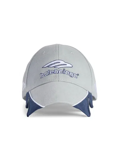 Balenciaga Men's 3b Football Cap In Pattern